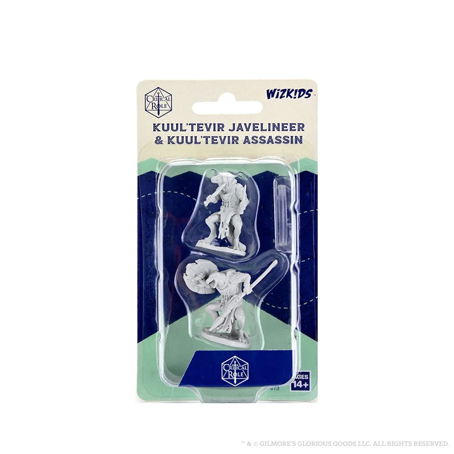 D&D Kuul'Tevir Javelineer & Assassin WizKids Minis WizKids [SK]