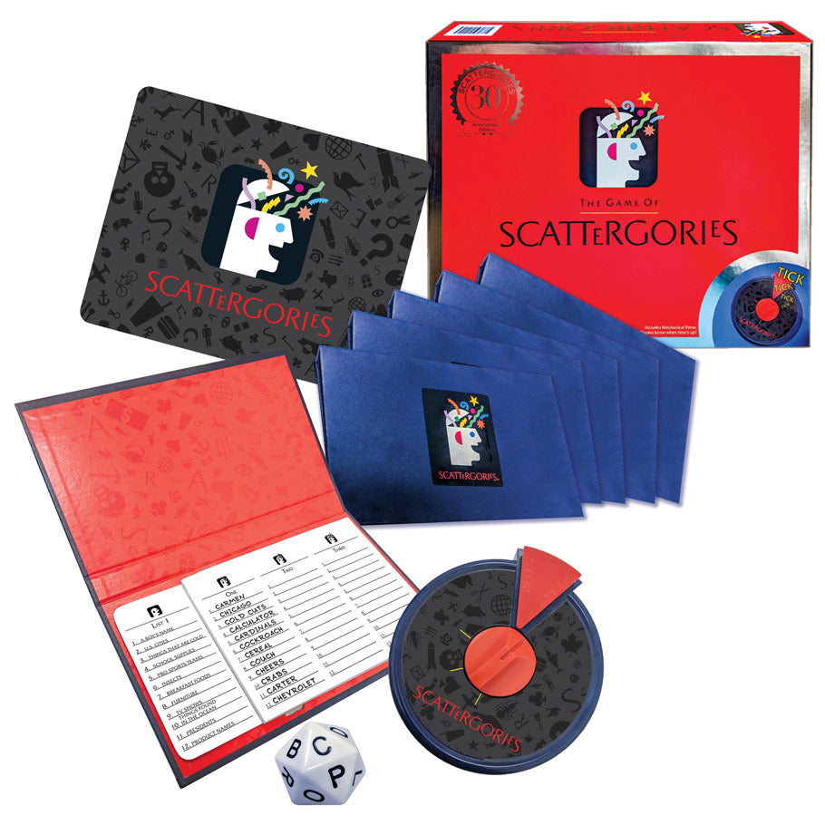 Scattergories 30th Anniversary Edition Board Games Winning Moves [SK]   