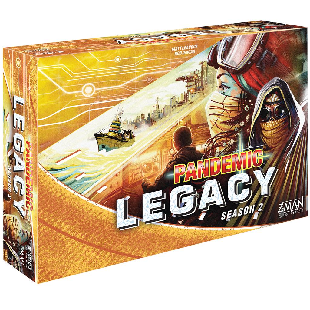 Pandemic Legacy 2 Yellow Board Games Z-Man Games [SK]   