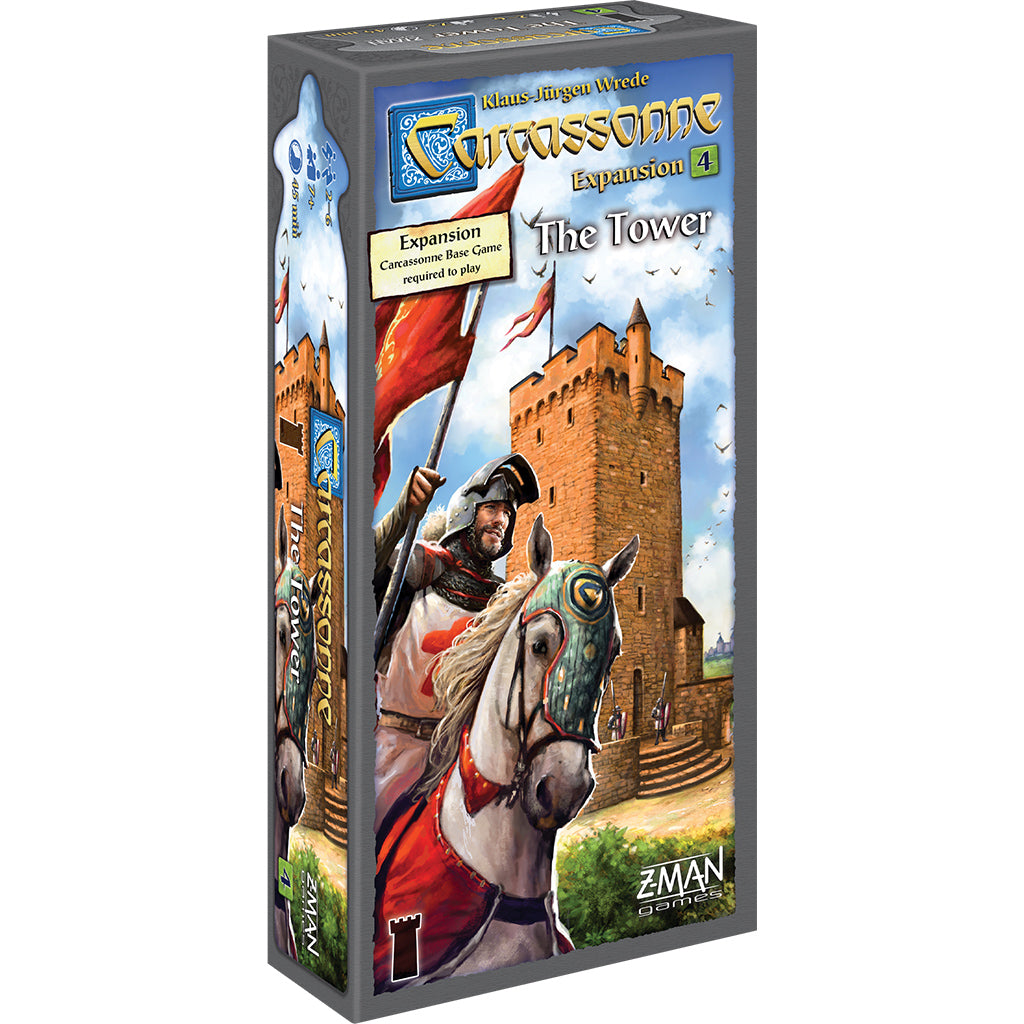 Carcassonne Expansion 4 The Tower Board Games Z-Man Games [SK]   