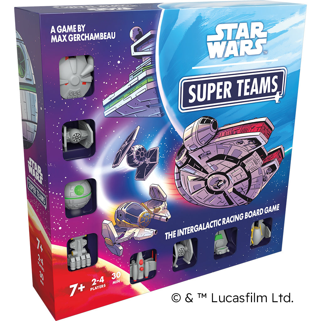 Star Wars Super Teams Clutch Box Board Games Zygomatic [SK]