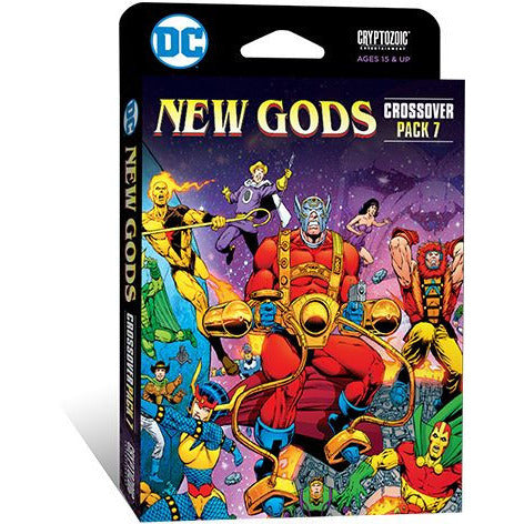 DC Deckbuilder New Gods Crossover Pack 7 Card Games Cryptozoic Entertainment [SK]   
