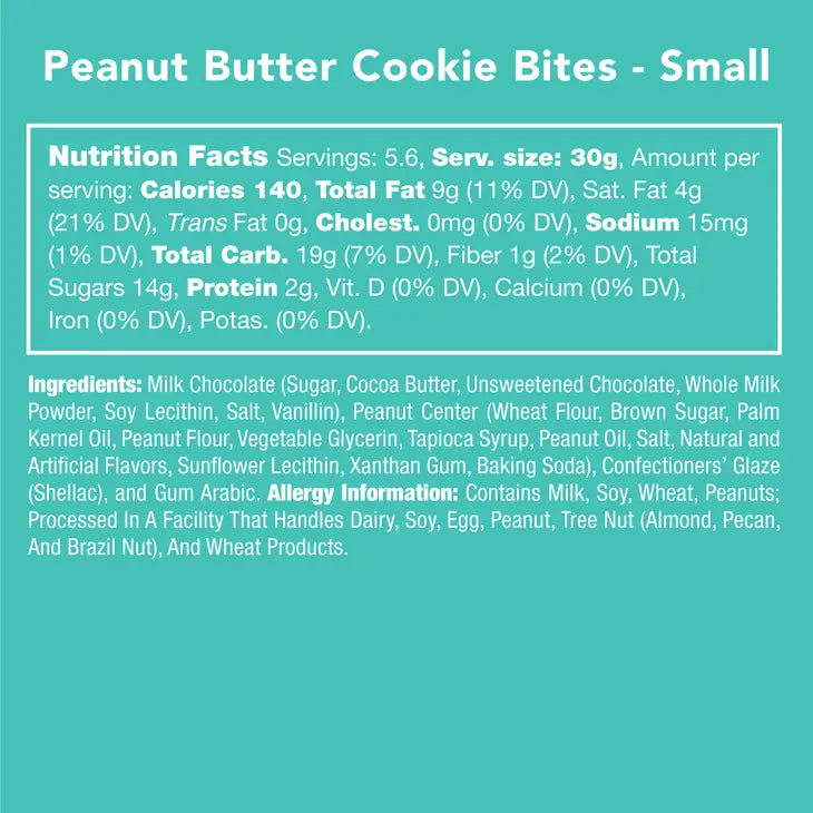 Candy Club Peanut Butter Cookie Bites Concessions Candy Club [SK]   