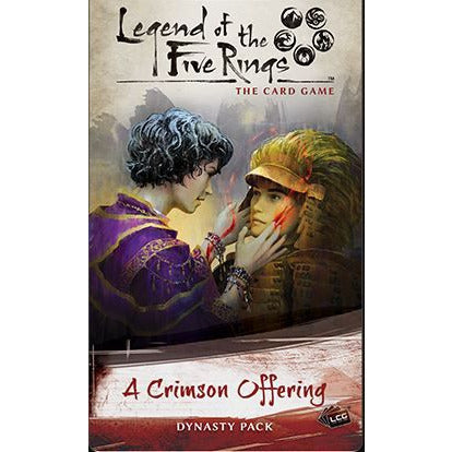 Legend of the Five Rings Crimson Offering pack Living Card Games Fantasy Flight Games [SK]   