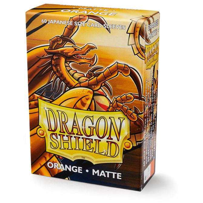 Dragon Shield Japanese Orange Matte Card Supplies Arcane Tinmen [SK]   