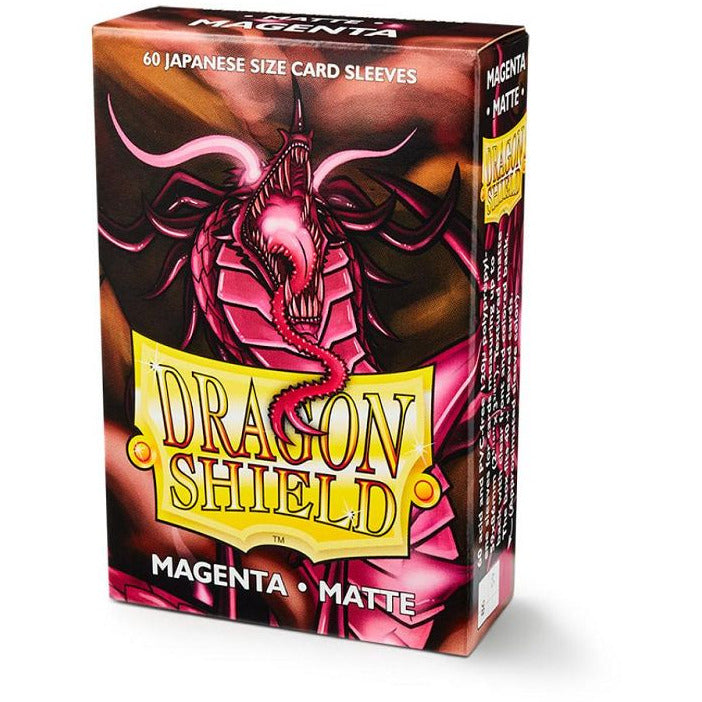 Dragon Shield Japanese Matte Magenta Card Supplies Arcane Tinmen [SK]   