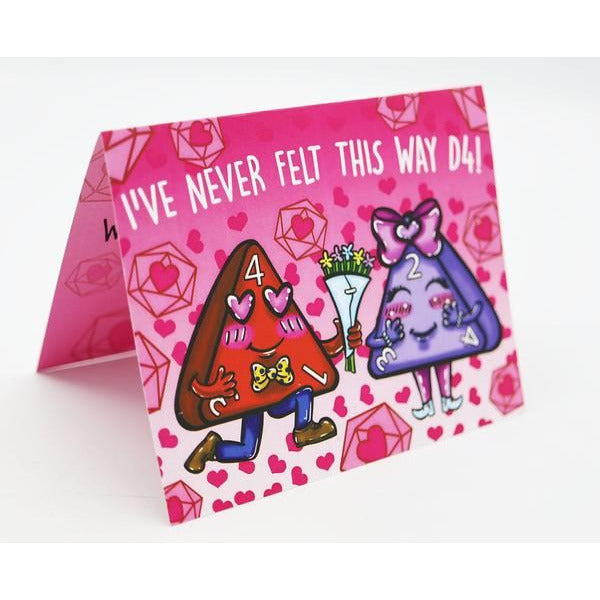 Valentines Day Card D4 Love Novelty Foam Brain Games [SK]   