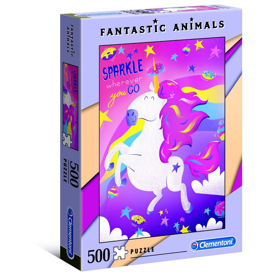 Fantastic Animals Unicorn Puzzle Puzzles Clementoni [SK]   