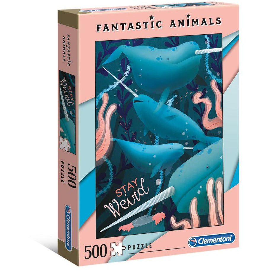 Fantastic Animals Narwhal Puzzle Puzzles Clementoni [SK]   
