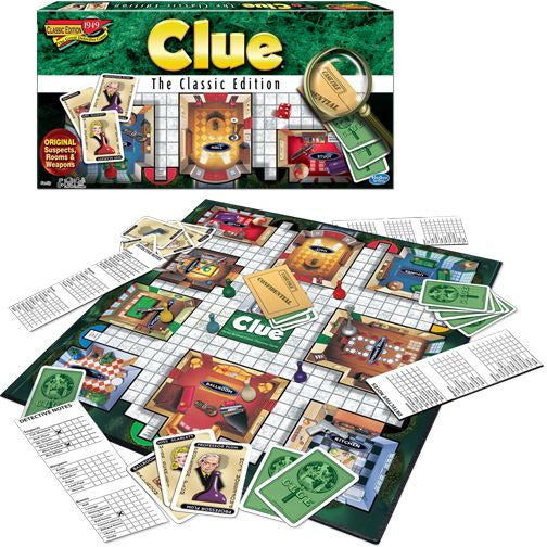 Clue Classic Edition Board Games Winning Moves [SK]   