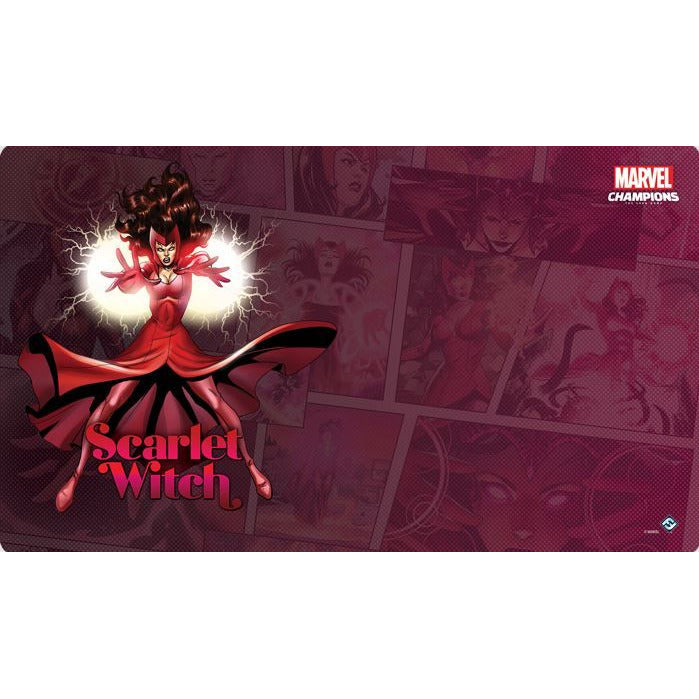 Marvel Champ Scarlet Witch Mat Living Card Games Fantasy Flight Games [SK]   