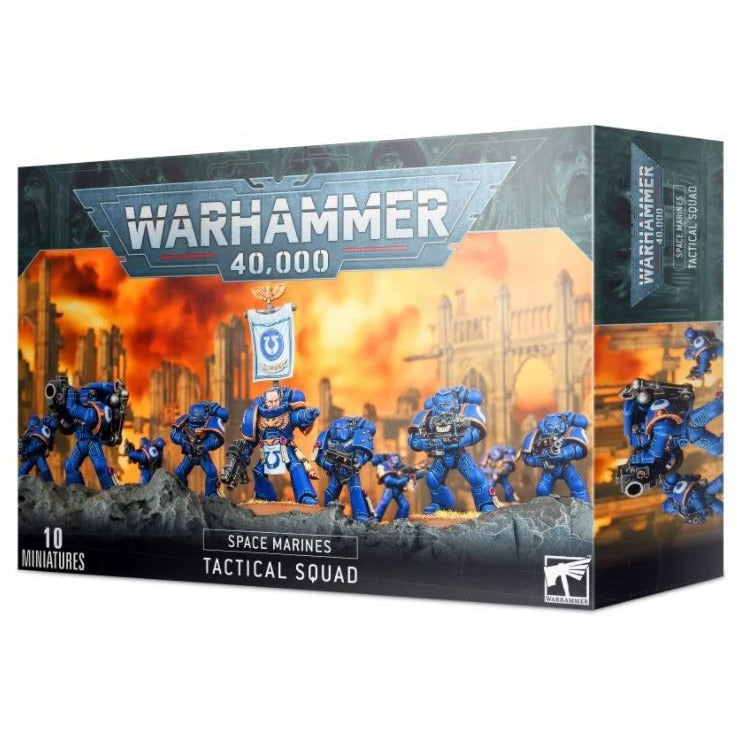 40K Space Marines Tactical Squad Games Workshop Minis Games Workshop [SK]   