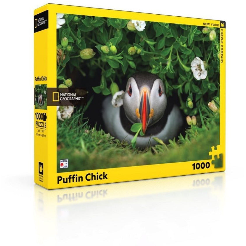 Puffin Chick 1000 pc Puzzles New York Puzzle Company [SK]   