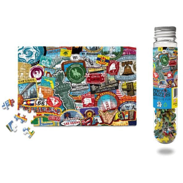 Micro Puzzles Road Trip USA Puzzles Micro Puzzles [SK]