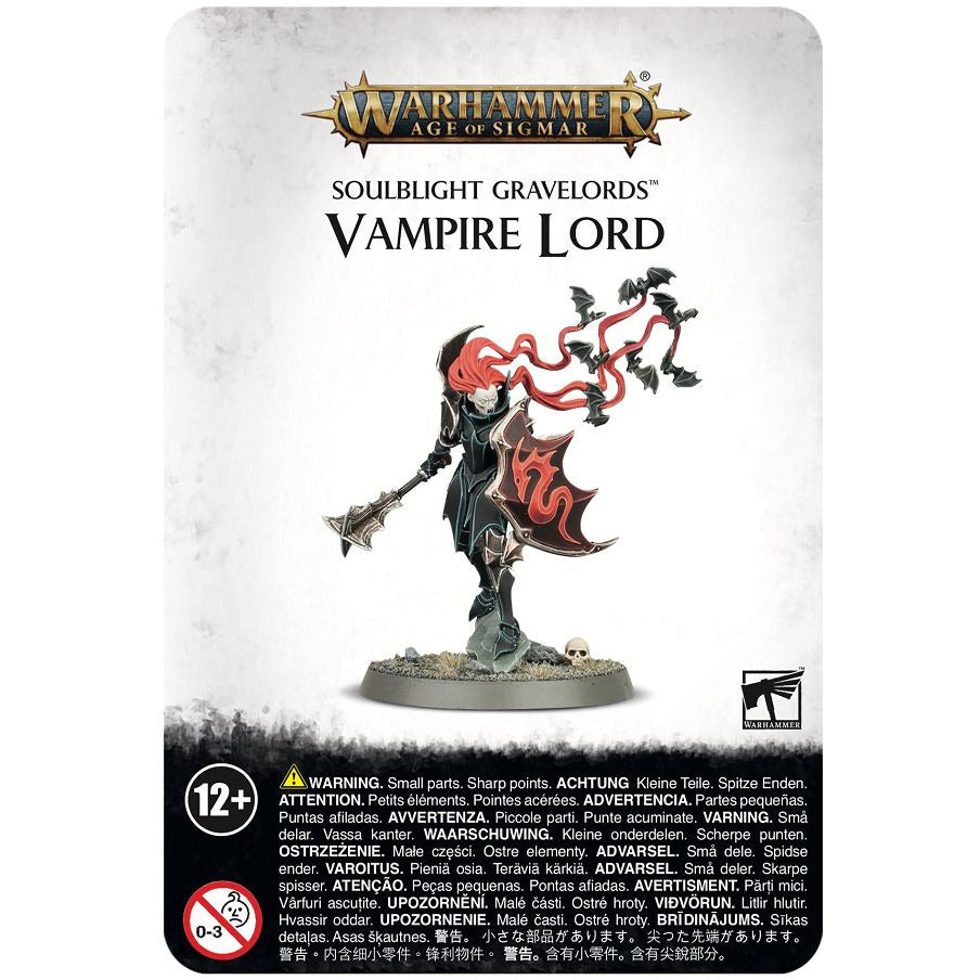 Age of Sigmar Soulblight Gravelords Vampire Lord Games Workshop Minis Games Workshop [SK]   