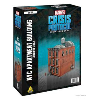 Crisis Protocol NYC Apt Building Minis - Misc Atomic Mass Games [SK]   
