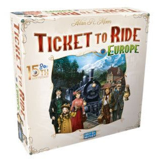 Ticket to Ride Europe 15th Anniversary Edition Board Games Days of Wonder [SK]   