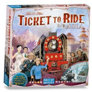 Ticket to Ride Asia Map Collection 1 Board Games Days of Wonder [SK]   