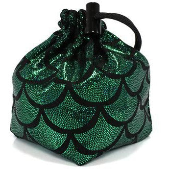Green Mermaid Dice Bag Game Accessory Red King [SK]   