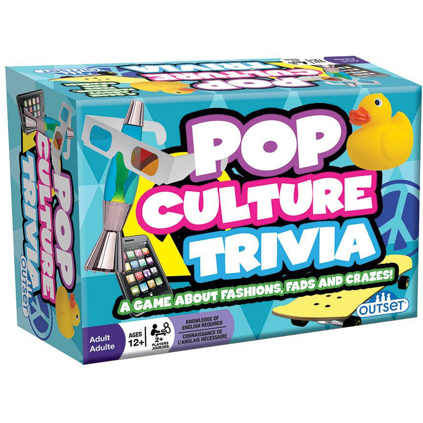 Pop Culture Trivia Card Games Outset Media [SK]   