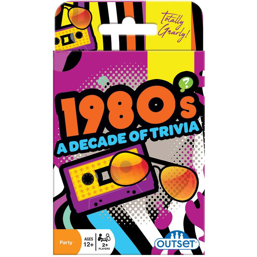 1980s Decade of Trivia Card Games Outset Media [SK]   