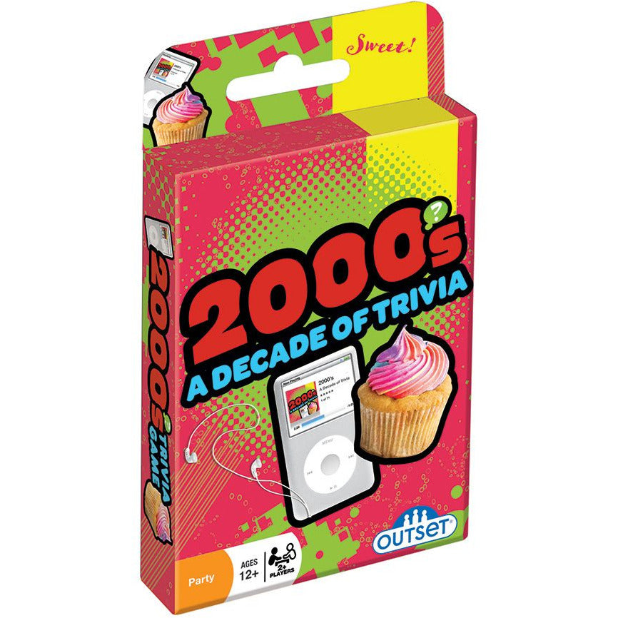2000s Decade of Trivia Card Games Outset Media [SK]   