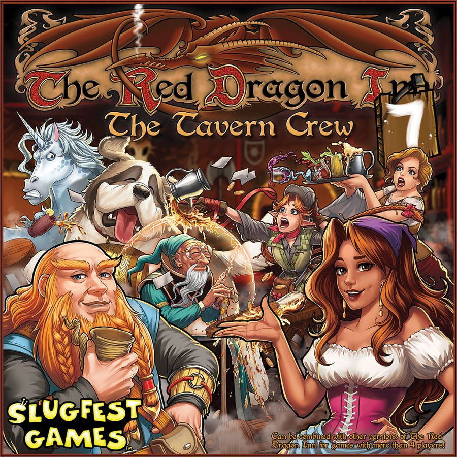 Red Dragon Inn 7: Tavern Crew Card Games SlugFest Games [SK]   