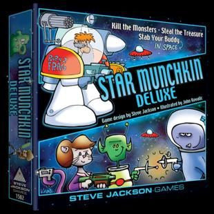 Star Munchkin Deluxe Card Games Steve Jackson Games [SK]   