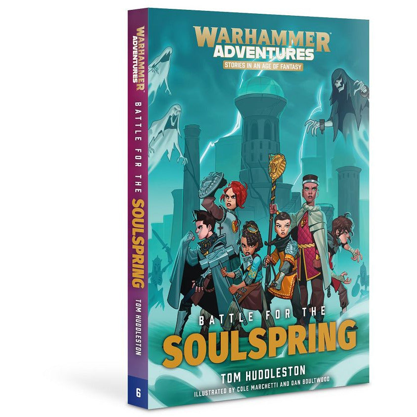 Warhammer Adventures Battle for the Soulspring Books Games Workshop [SK]   
