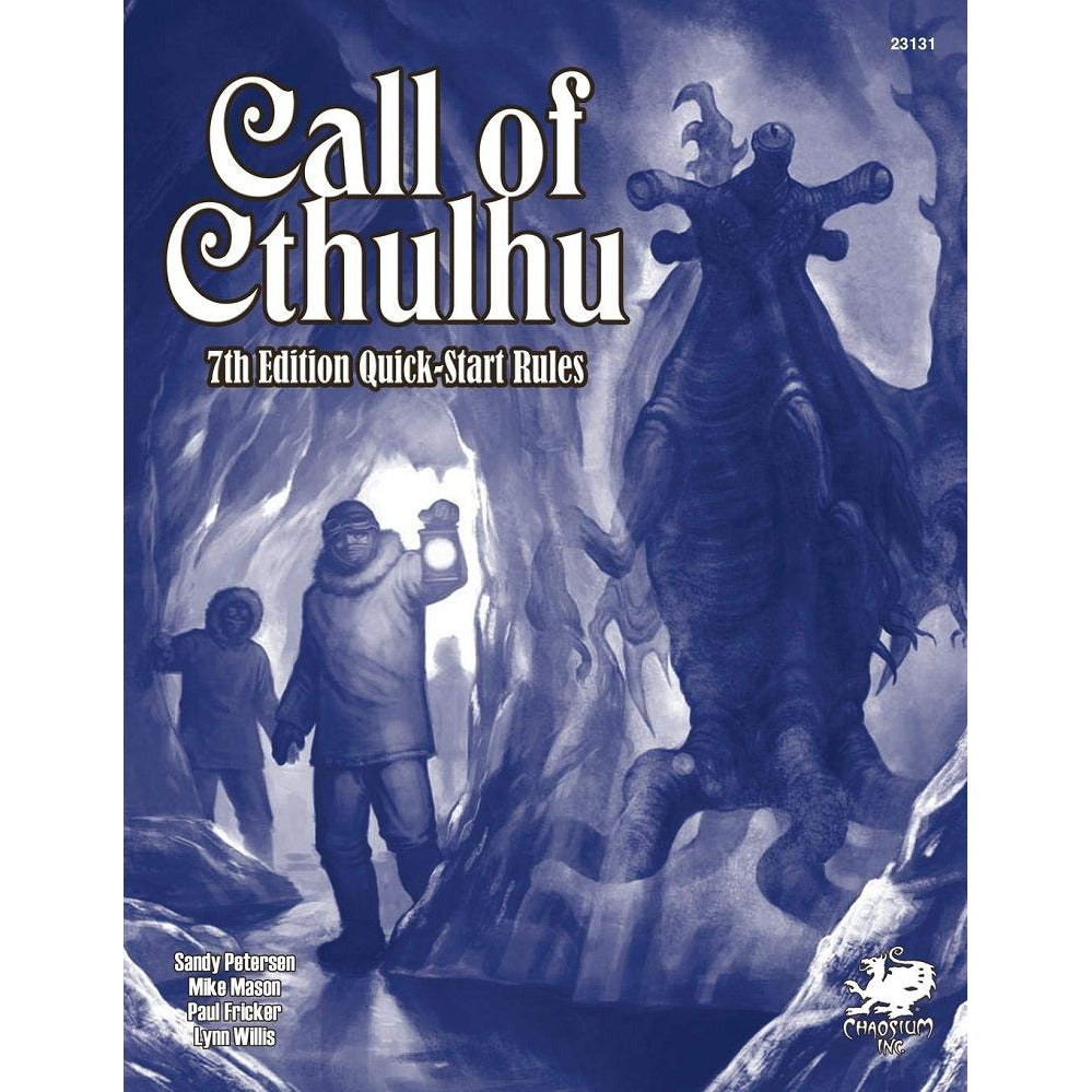 Call of Cthulhu 7th Edition RPG Quick Start RPGs - Misc Chaosium [SK]   