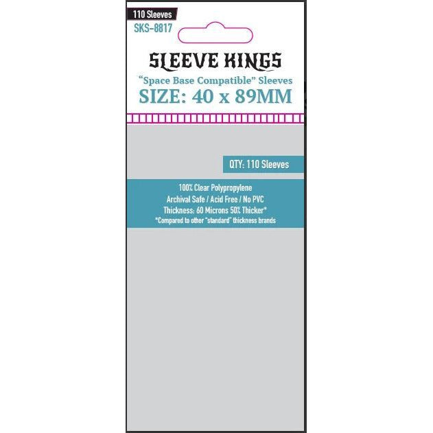 Sleeve Kings 40x89mm Card Supplies Sleeve Kings [SK]   