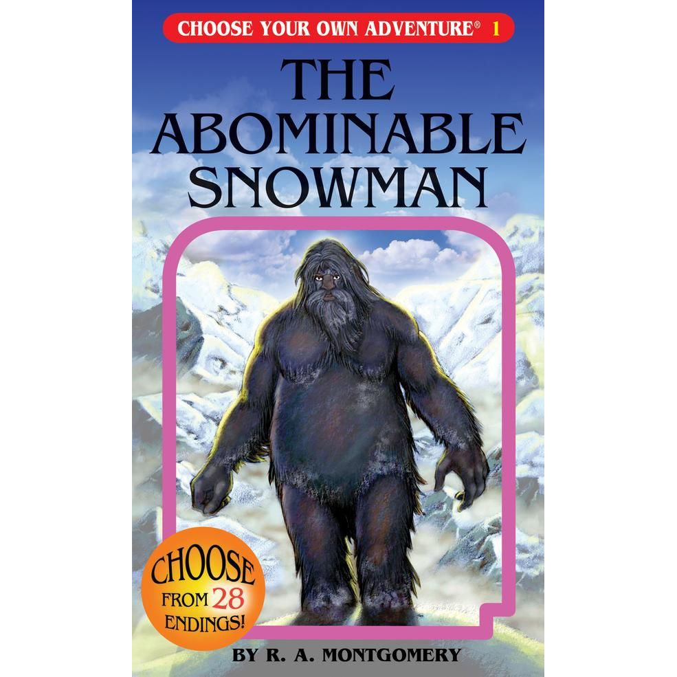 Choose Your Own Adventure: Abominable Snow Books Chooseco [SK]   