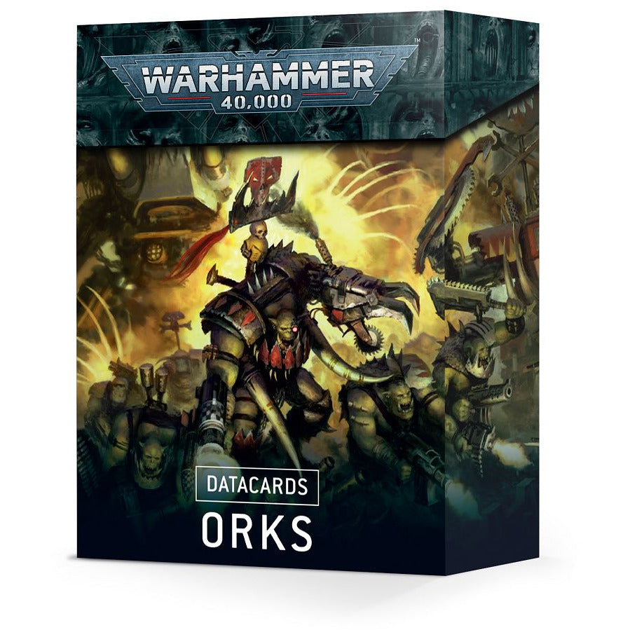 40K Orks Datacards Games Workshop Minis Games Workshop [SK]   