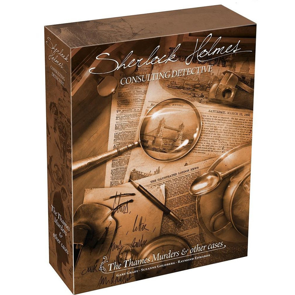 Sherlock Holmes Consulting Detective The Thames Murders and Other Cases Board Games Space Cowboys [SK]   