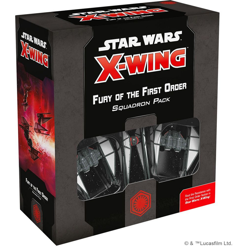 X-Wing 2nd Edition Fury of the First Order Squadron Pack Star Wars Minis Fantasy Flight Games [SK]   