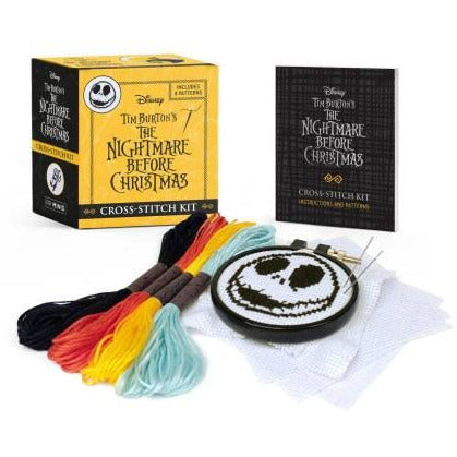 Nightmare Before Christmas Cross Stitch Kit Novelty Running Press [SK]   