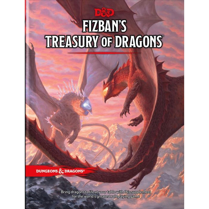 D&D 5th Edition Fizban's Treasury of Dragons - regular cover D&D RPGs Wizards of the Coast [SK]   