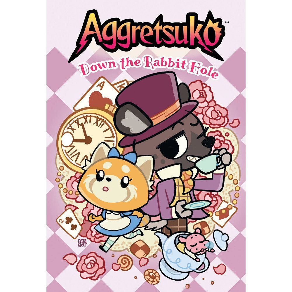Aggretsuko Down Rabbit Hole HC Graphic Novels Oni [SK]   
