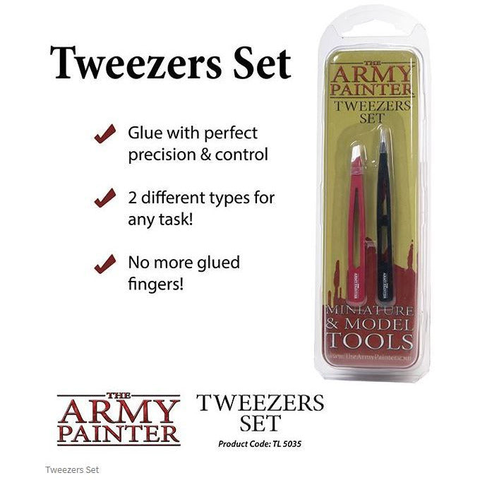 The Army Painter Tweezers Set Paints & Supplies The Army Painter [SK]   