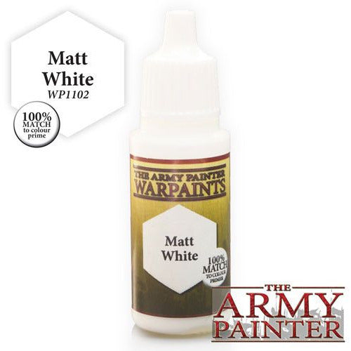 The Army Painter Warpaint Matte White Paints & Supplies The Army Painter [SK]   