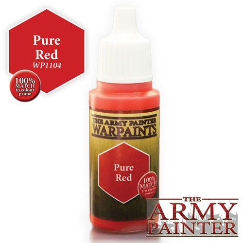 The Army Painter Warpaint Pure Red Paints & Supplies The Army Painter [SK]   