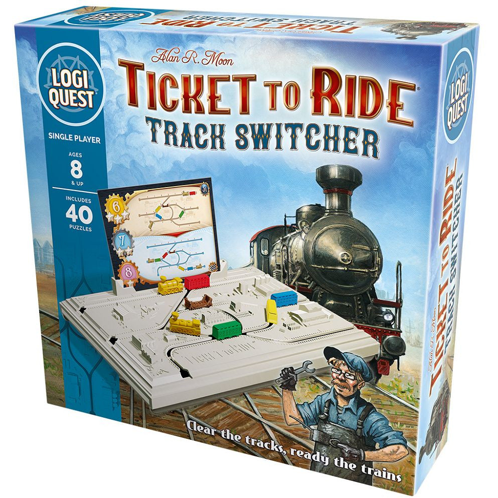 Ticket to Ride Logic Puzzle Activities Logi Quest [SK]   