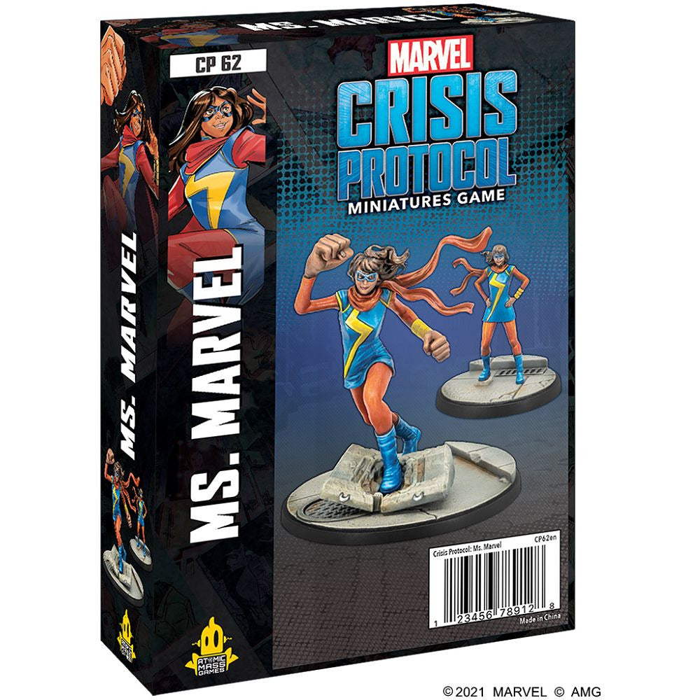 Marvel Crisis Protocol Ms. Marvel Minis - Misc Atomic Mass Games [SK]   