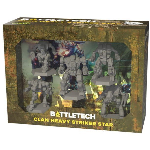 BattleTech Clan Heavy Striker Star Minis - Misc Catalyst Game Labs [SK]   