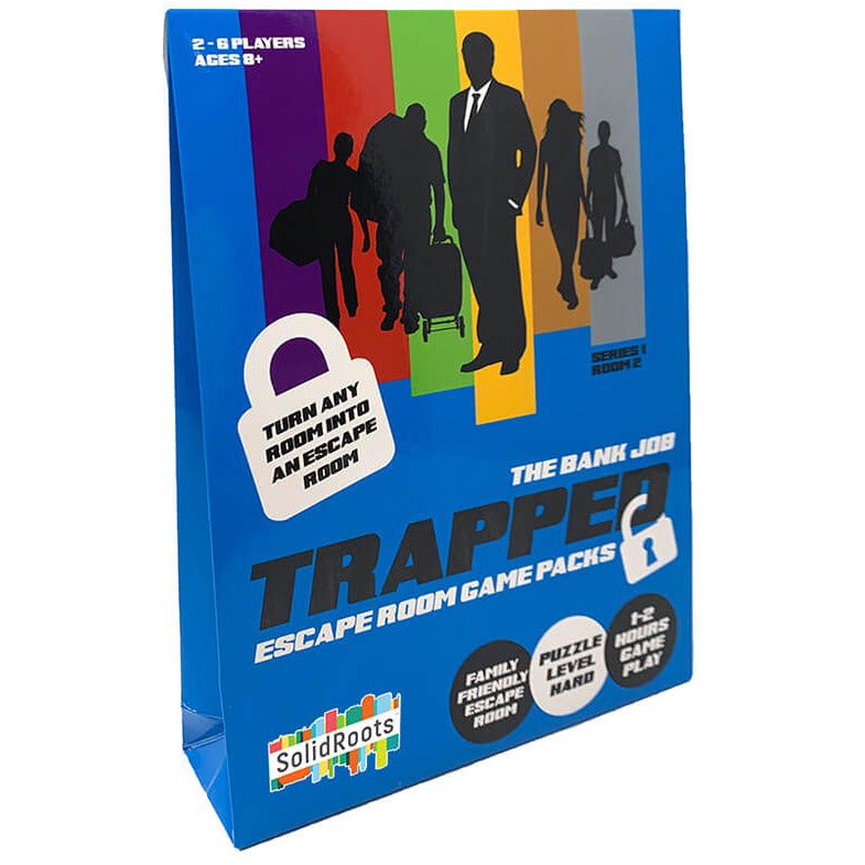 Trapped Bank Job Escape Room Pack Activities Solid Roots [SK]   