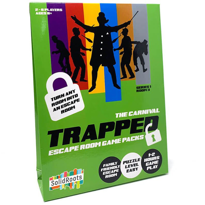 Trapped Carnival Escape Room Pack Activities Solid Roots [SK]   
