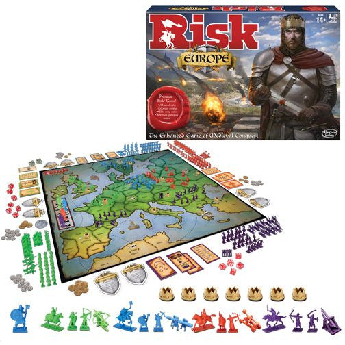 Risk Europe Traditional Games Hasbro [SK]   