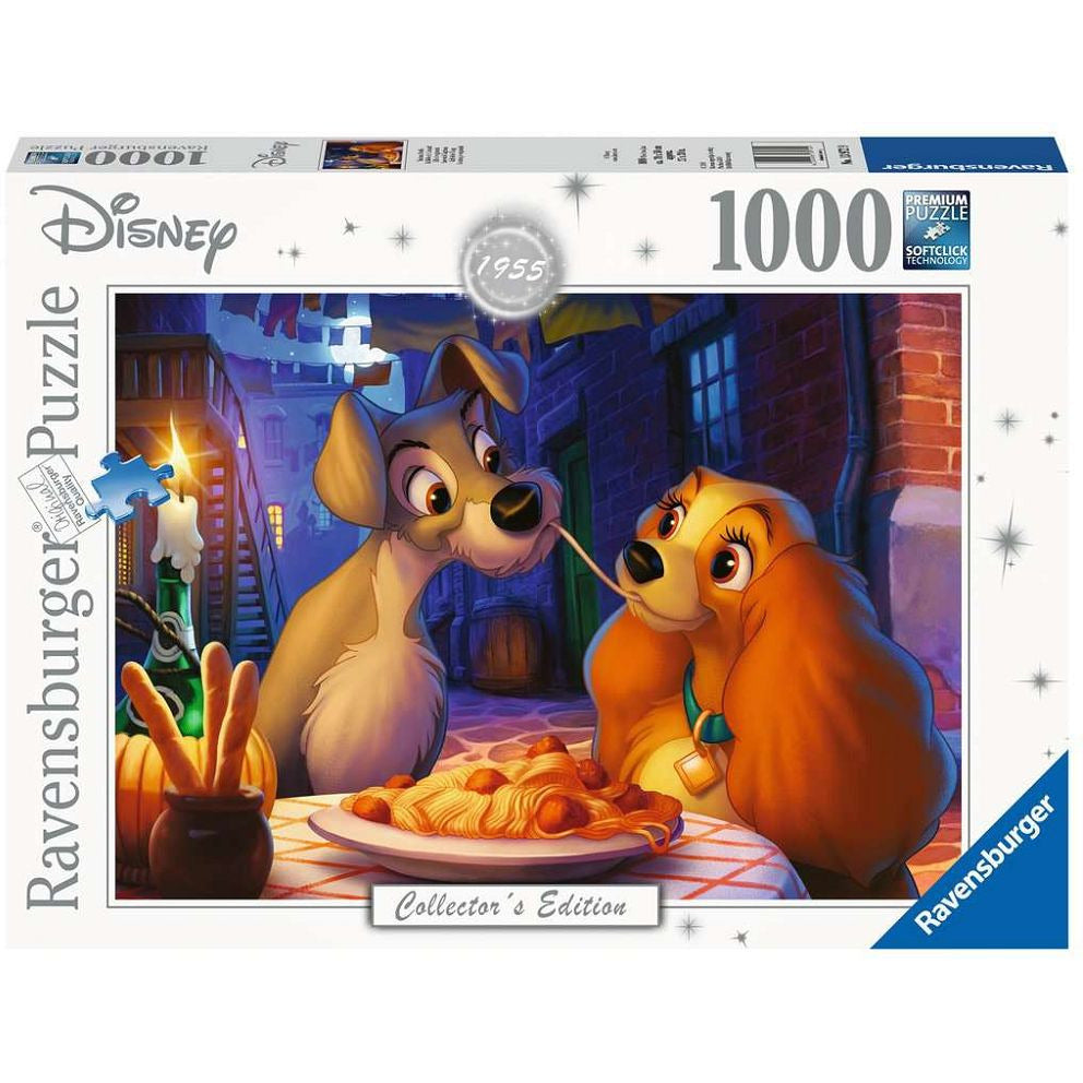 Lady and the Tramp 1000 pc Puzzles Ravensburger [SK]   