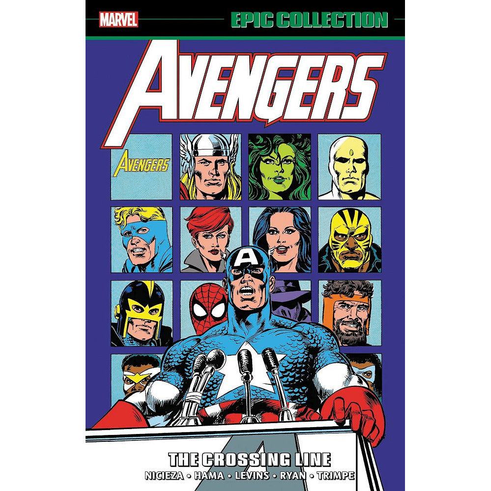 Avengers Epic Collection The Crossing Line Graphic Novels Marvel [SK]   