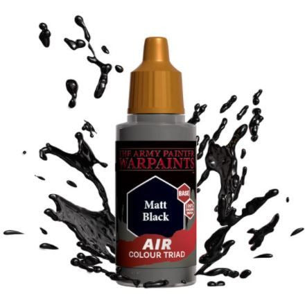 The Army Painter Warpaint Air Matte Black Paints & Supplies The Army Painter [SK]   